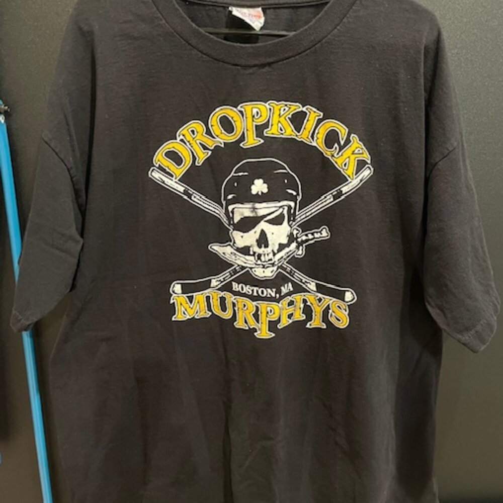 Dropkick Murphys Boston Hockey Tee 2XL — #4 Bobby Orr Tribute